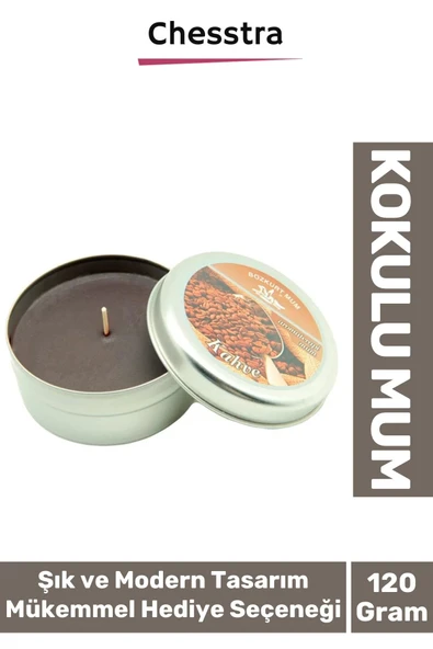 Premium Aromaterapi Arınma Huzur Meditasyon Yoga Esans Dekoratif Mum Oda Kokusu 120g Teneke Kutu