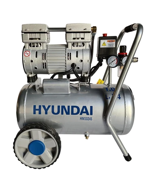 Hyundai HM1024S 1 Hp 25 lt Sessiz Kompresör - 2