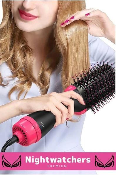 Deluxe 4 Vitesli Çok Kademeli 1200w Elektrik Hava Üflemeli 2.5m Kablolu Saç Düzleştirici Fön Tarağı - 5