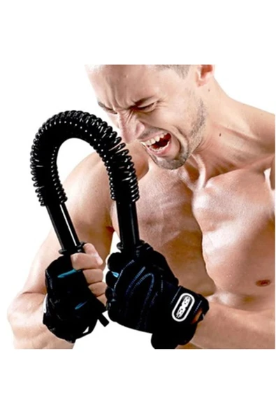 Çakabey Bük Bük Egzersiz Yayı 20 kg direnç Siyah BükBük Yay direnç yayın POWER TWİSTER - 2