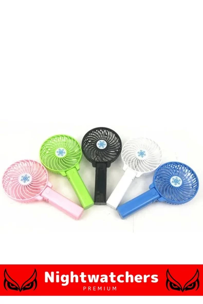 Taşınabilir Cep Boyu Usb Şarjlı 3 Kademeli Sessiz Mini Fan Pervaneli Soğutucu Küçük Vantilatör - Resim 3