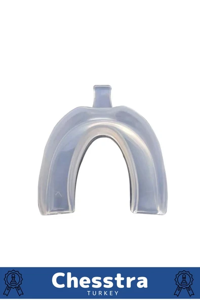 Kutulu Diş Çene Sıkma Gıcırdatma Gece Plağı Koruyucu Önleyici Dişlik Uyku Silikon Aparatı 3 Adet - 6