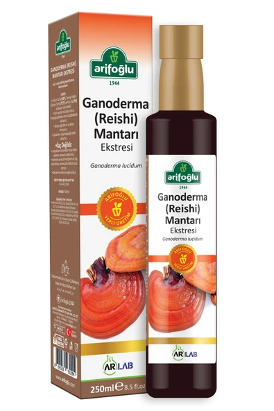 Reishi Mantarı Ekstresi - Ganoderma Reishi Extract 250ml Ganoderma lucidum