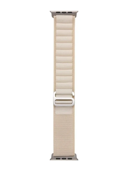 Cosmostech Akıllı Saat Watch için Uyumlu 42MM 44MM 45MM 49MM 1/2/3/4/5/6/se/7/8/ultra Çift Katman Kordon ve Kayışı Beyaz(Beyaz)