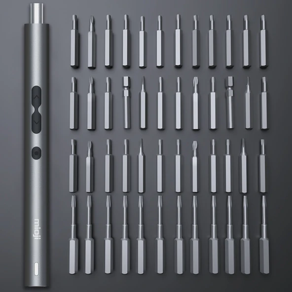 Mioji Mio PS51 330mAh 200RPM 62 Parça Şarjlı Tornavida Seti - 5