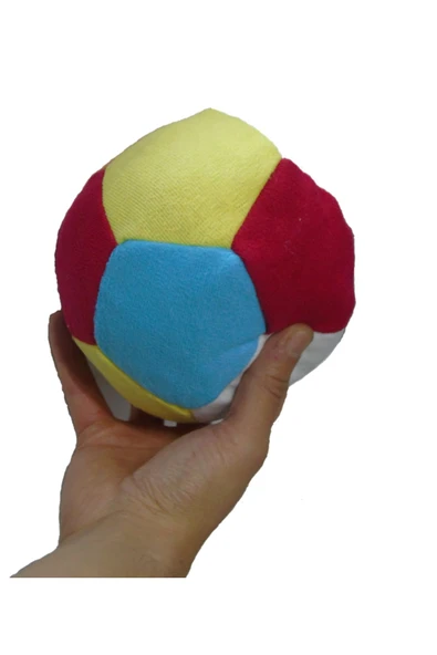 Çakabey Peluş Top Silikon Yumuşak Top 15 Cm  Çocuk Topu Kırmaz Top