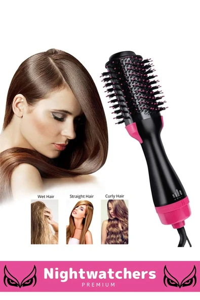 Deluxe 4 Vitesli Çok Kademeli 1200w Elektrik Hava Üflemeli 2.5m Kablolu Saç Düzleştirici Fön Tarağı - 6