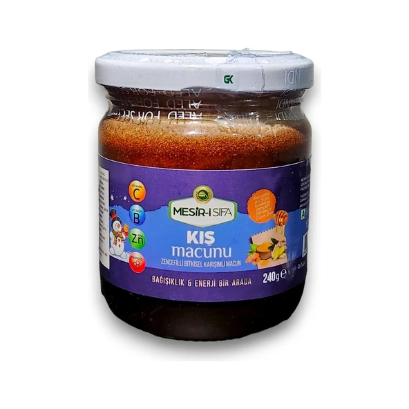 Mesir-i Şifa Zencefilli Bitkisel Karışımlı Kış Macun 240 gr - 2