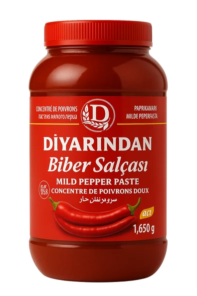 Diyarından Hatay Tatlı Biber Salçası 1.5 Kg - 2