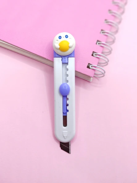 Mini Şekilli Maket Bıçağı - Sevimli Kurabiye