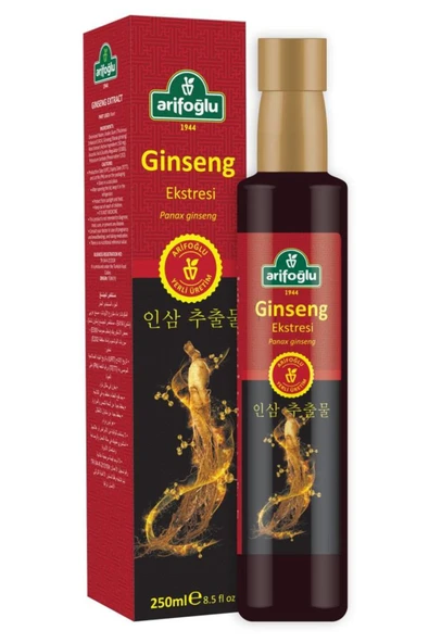 Ginseng Ekstresi - Ginseng Ekstrakt 250ml Kore Ginseng