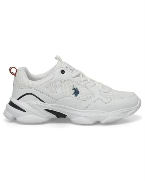 U.s. Polo Assn. Bob Wmn 5Fx Kadın Beyaz-Lacivert Sneaker Ayakkabı - 2