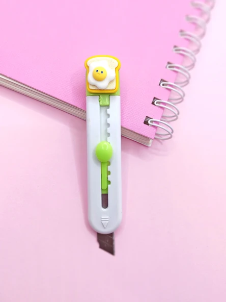 Mini Şekilli Maket Bıçağı - Sevimli Yumurta