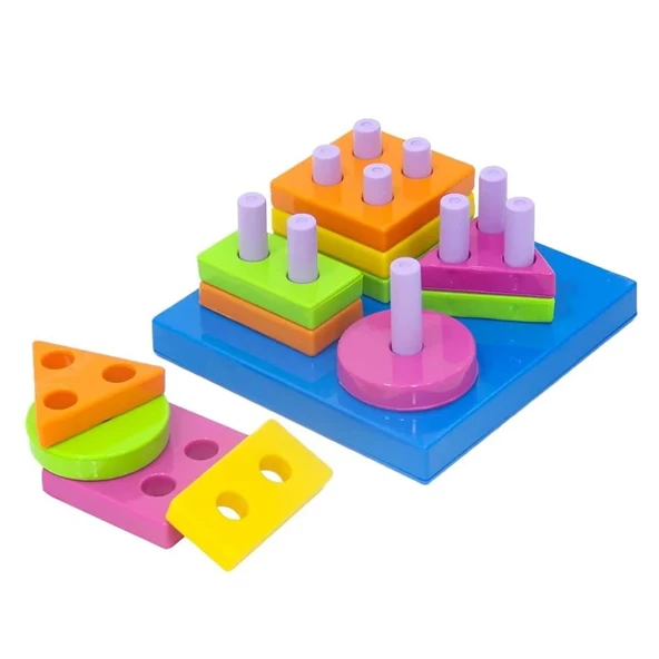 Kiki Geometrik Şekiller Bulmaca - 2