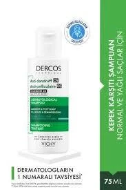 Vichy Dercos Anti-Dandruff Şampuan Normal ve Yağlı Saçlar 75 ml