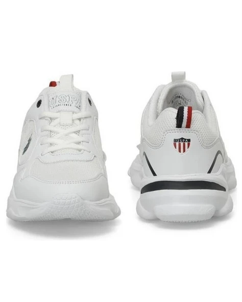 U.s. Polo Assn. Bob Wmn 5Fx Kadın Beyaz-Lacivert Sneaker Ayakkabı - 3