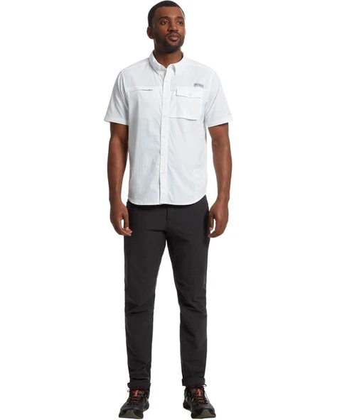 Columbia Wild Cast Short Sleeve Shirt Erkek Kısa Kollu Gömlek FO0621 - Resim 5