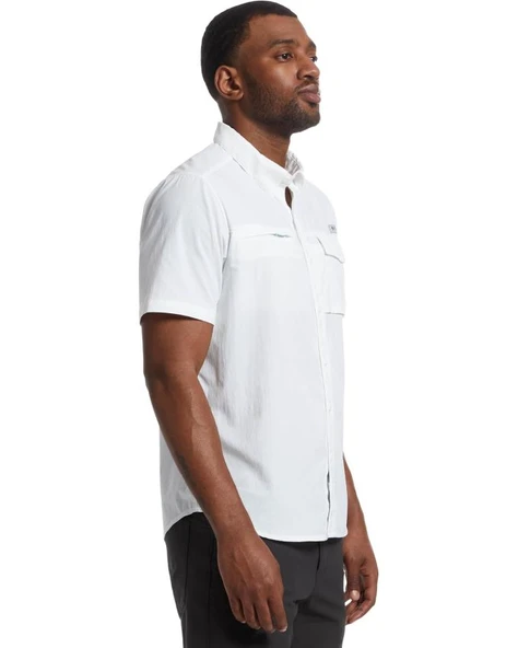 Columbia Wild Cast Short Sleeve Shirt Erkek Kısa Kollu Gömlek FO0621 - Resim 2