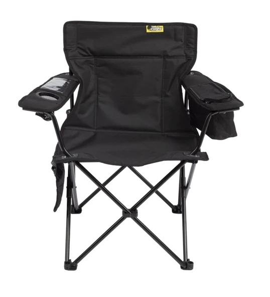 Cool Ice Siyah Lüks Kamp Sandalyesi - Resim 2