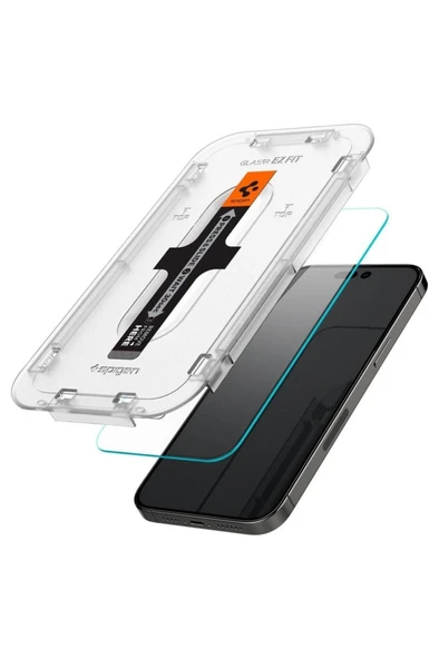 Spigen iPhone 14 Pro Cam Ekran Koruyucu Kolay Kurulum (2 Adet) - AGL05214 - Resim 8
