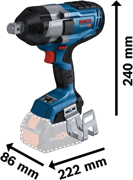 Bosch Professional GDS 18V-1050 H Akülü Somun Sıkma Makinesi (Akü ve Şarj Dahil Değil) - 06019J8500 ürün görseli