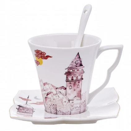 Karaca Sevda 32 Parça 6 Kişilik Kare Kahvaltı Takımı - 10