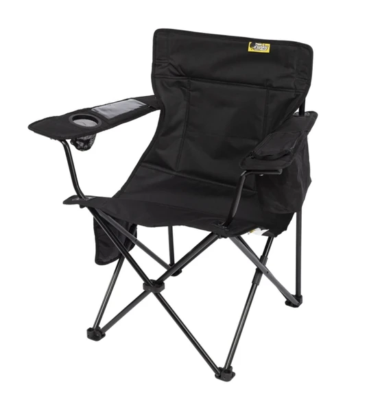 Cool Ice Siyah Lüks Kamp Sandalyesi - Resim 3