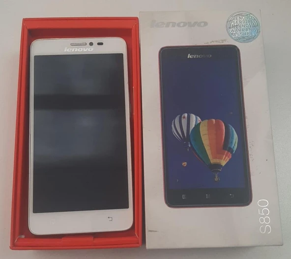 Lenovo S850 Beyaz Cep telefonu Hurda