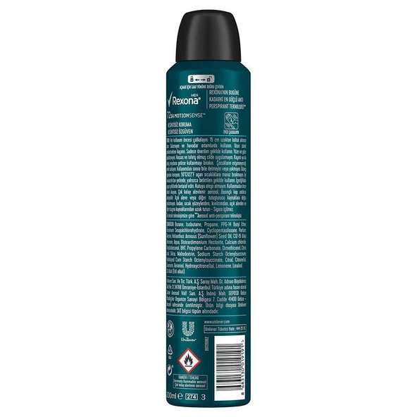 Rexona Üstün Koruma Xtra Cool 200 ml Erkek Deodorant - 3