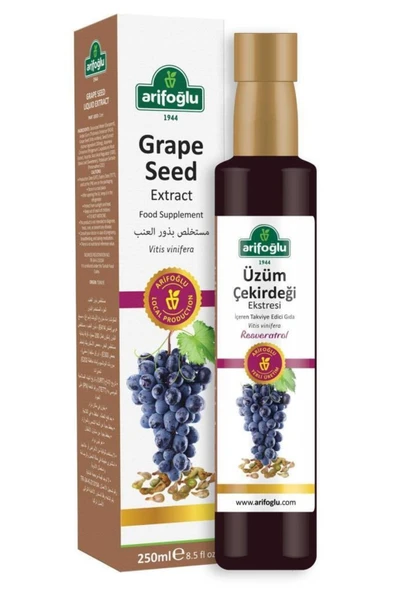 Üzüm Çekirdeği Ekstresi - Ekstrakt 250ml - 2
