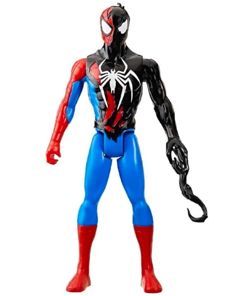 Marvel Spider Man Venom Titan Hero Serisi Spider Man Aksiyon Figürü G0939 - Resim 2