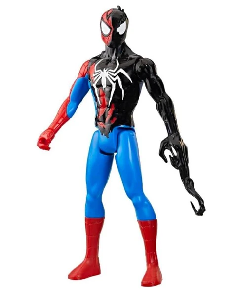 Marvel Spider Man Venom Titan Hero Serisi Spider Man Aksiyon Figürü G0939 - Resim 3