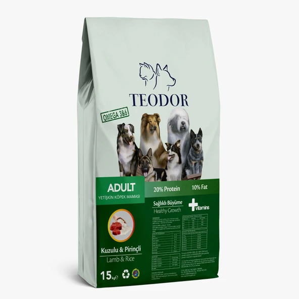 Adult Kuzulu Pirinçli Yetişkin Köpek Maması