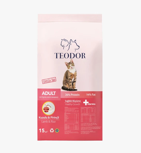 Adult Kuzulu-Pirinçli Yetişkin Kedi Maması