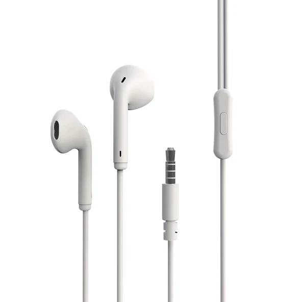 ​Zore ER06 3.5mm Jak Girişli HD Stereo Gürültü Önleyici Özellikli Kablolu Kulaklık - Resim 6