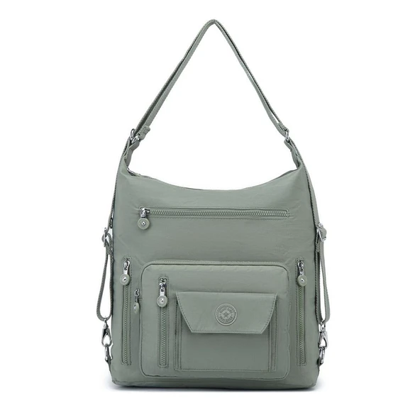 Hem Sırt Hem de Omuz Kadın Çantası Smart Bags 1205 Yeşil