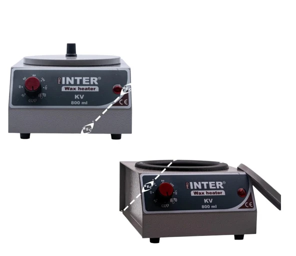 İnter Metal Gövde  Konserve Kavanoz Ağda Isıtıcı 800ML - Resim 4