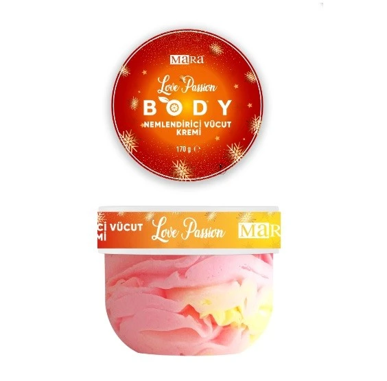 Mara Body Love Passion Nemlendirici Vücut Kremi 170 Gr>