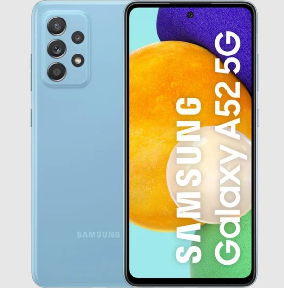 Samsung Galaxy A52s 5G Mavi 128 GB 8 GB Ram YENİLENMİŞ ÜRÜN (Sıfır Gibi)