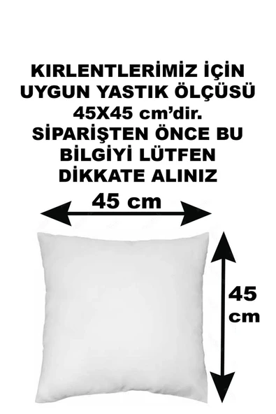 Altın Varaklı Yaldızlı Dekoratif Şık Tekli Kırlent Kılıfı  - KAHVE - 4