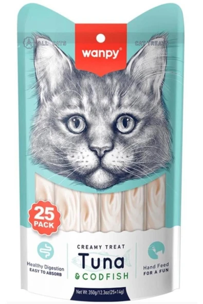Wanpy Ton Ve Morina Balıklı Kedi Ödülü 25x14 gr
