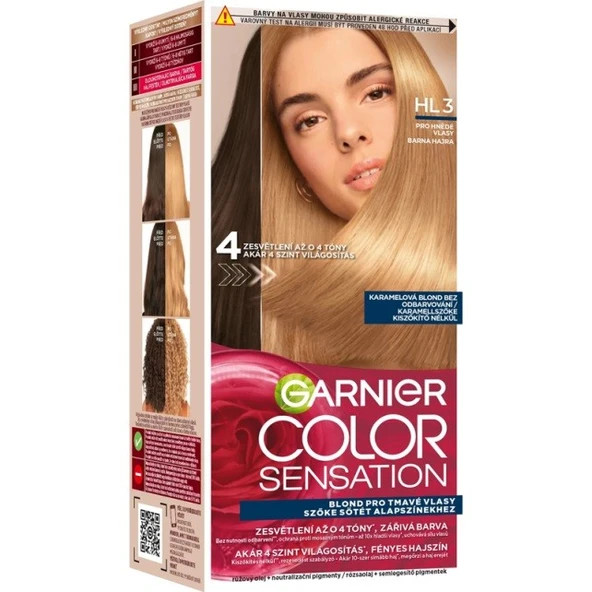 Garnıer Çarpıcı Renkler Saç Boyası Hl3 Sarı>
