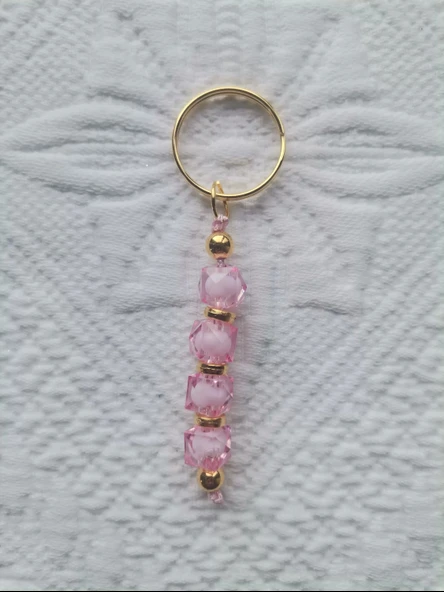 24 Adet Yeni Doğan Hastane ve 40 Mevlidi Bebek Mevlidi Dağıtmalık Pembe Anahtarlık Hediyelik - Resim 6