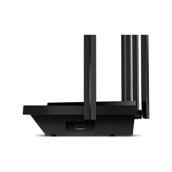 TP-Link Archer AX72, AX5400 Mbps, Fiber Destekli, 4×Gbps LAN Portlarıları, 100'den Fazla Cihazı Bağlayın,OFDMA ve MU-MIMO Destekli, Oyun için İdeal Xbox/PS/8K Yayın, Dual-Band Gigabit Wi-Fi 6 Router - 2