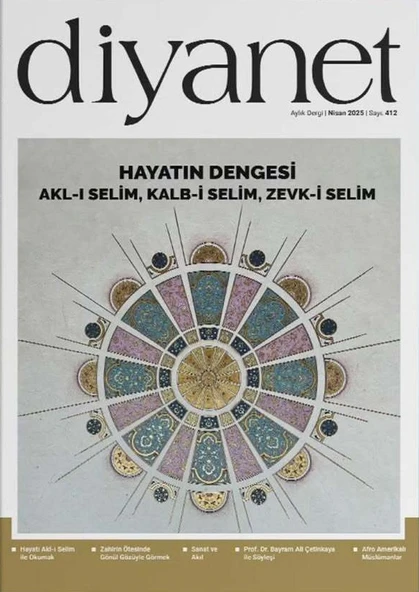 Diyanet Aylık Dergi 412. Sayı Nisan 2025 ürün görseli 1
