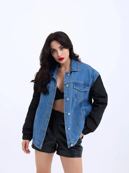 Lucky Life KOT CEKET-MAVİ - Resim 2