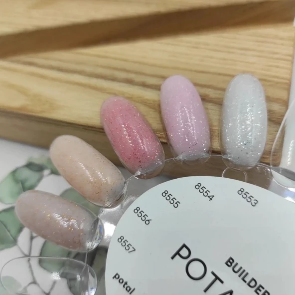 Runail Professional Protez Tırnak Jeli UV Builder Gel Potal Pembe 15Gr. 8555 - Resim 4