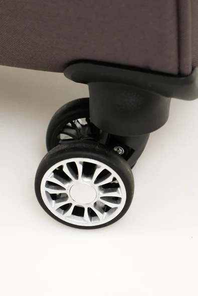 Fossil 2025 Ultra Light Kumaş Büyük Boy Valiz Fsl012 - 5