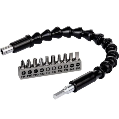 Periboia Esnek Şaftlı Tornavida Ucu Seti - 4