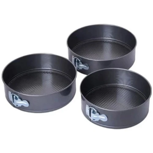 Periboia 3'lü Kelepçeli Kek Kalıbı Seti - 2